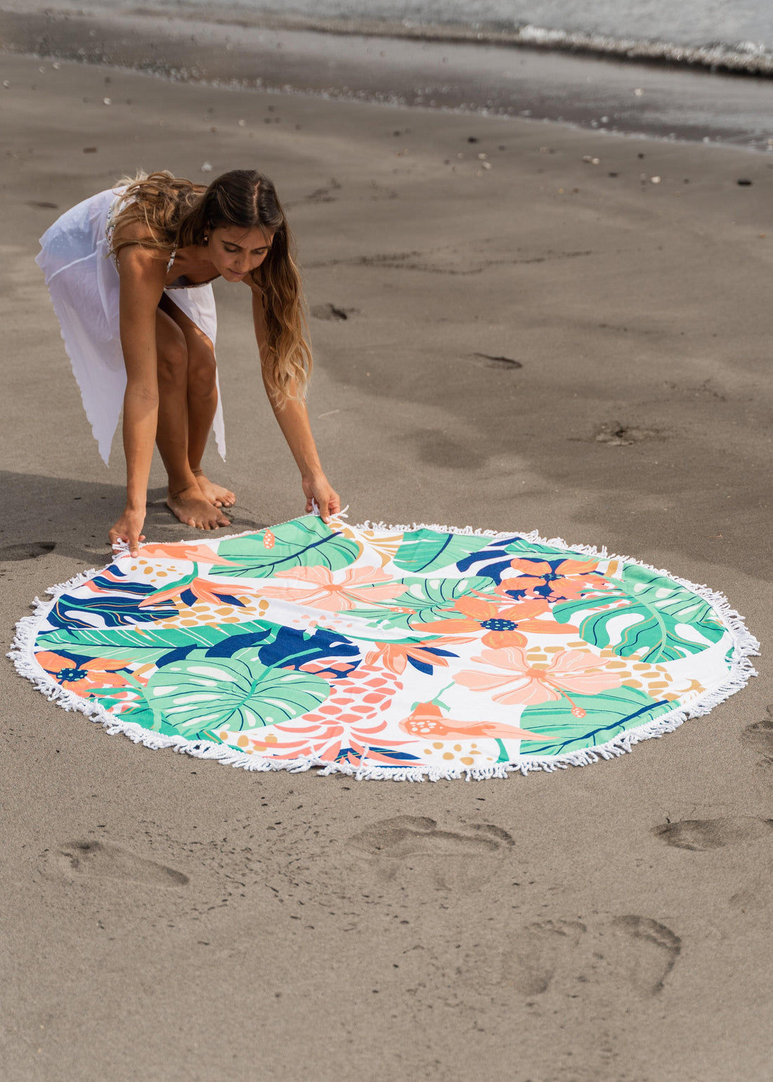 Round Beach Towel