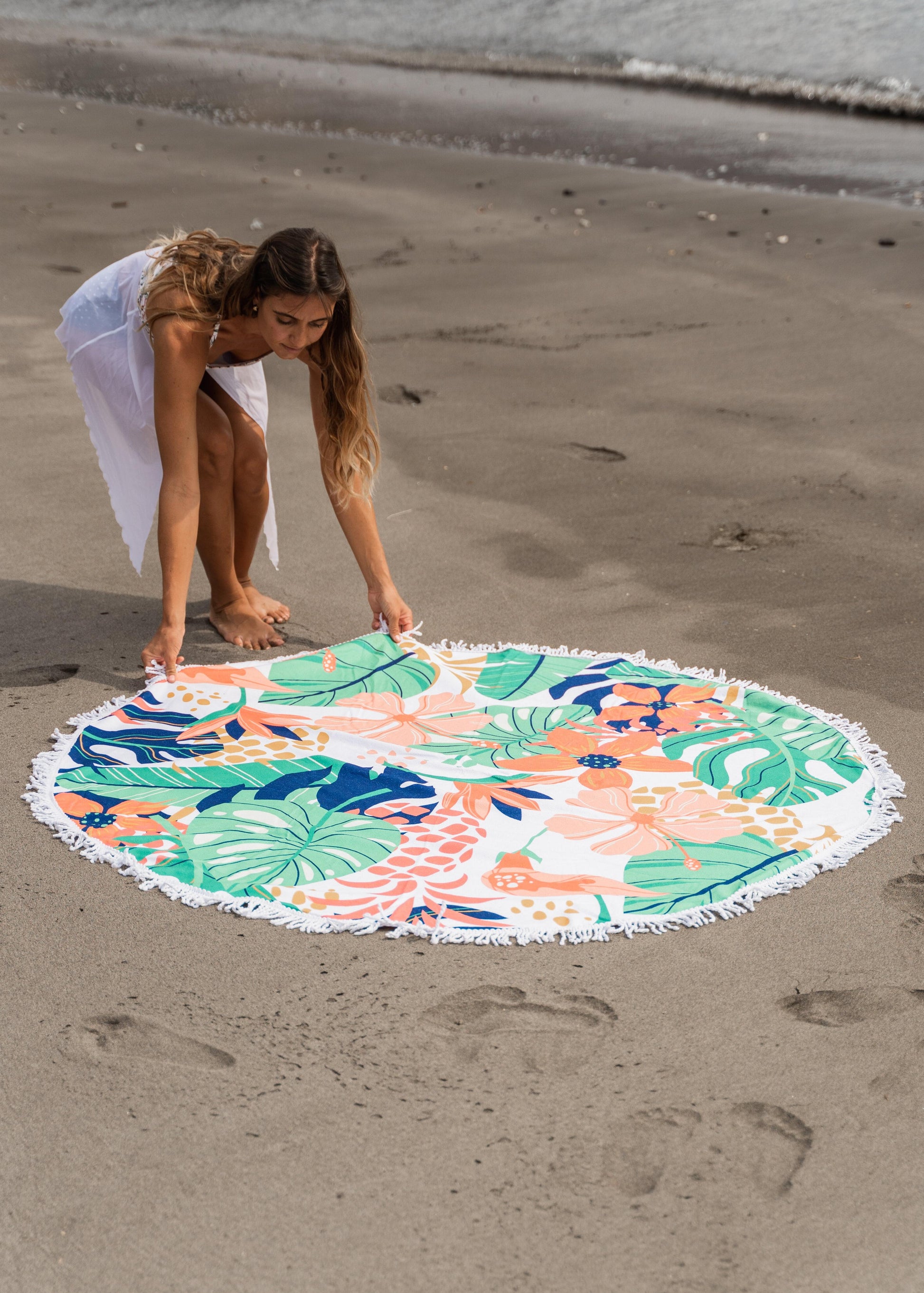 Round Beach Towel
