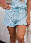 Light Blue Speckled