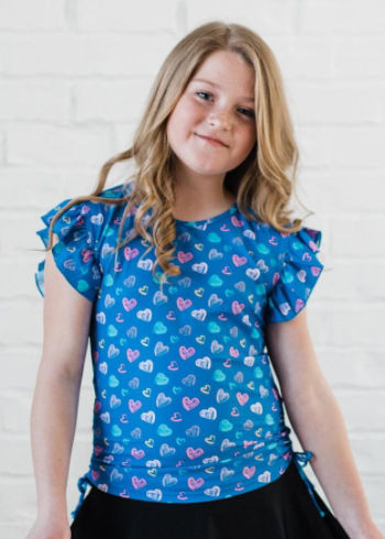 Girl's Chloe Swim Top