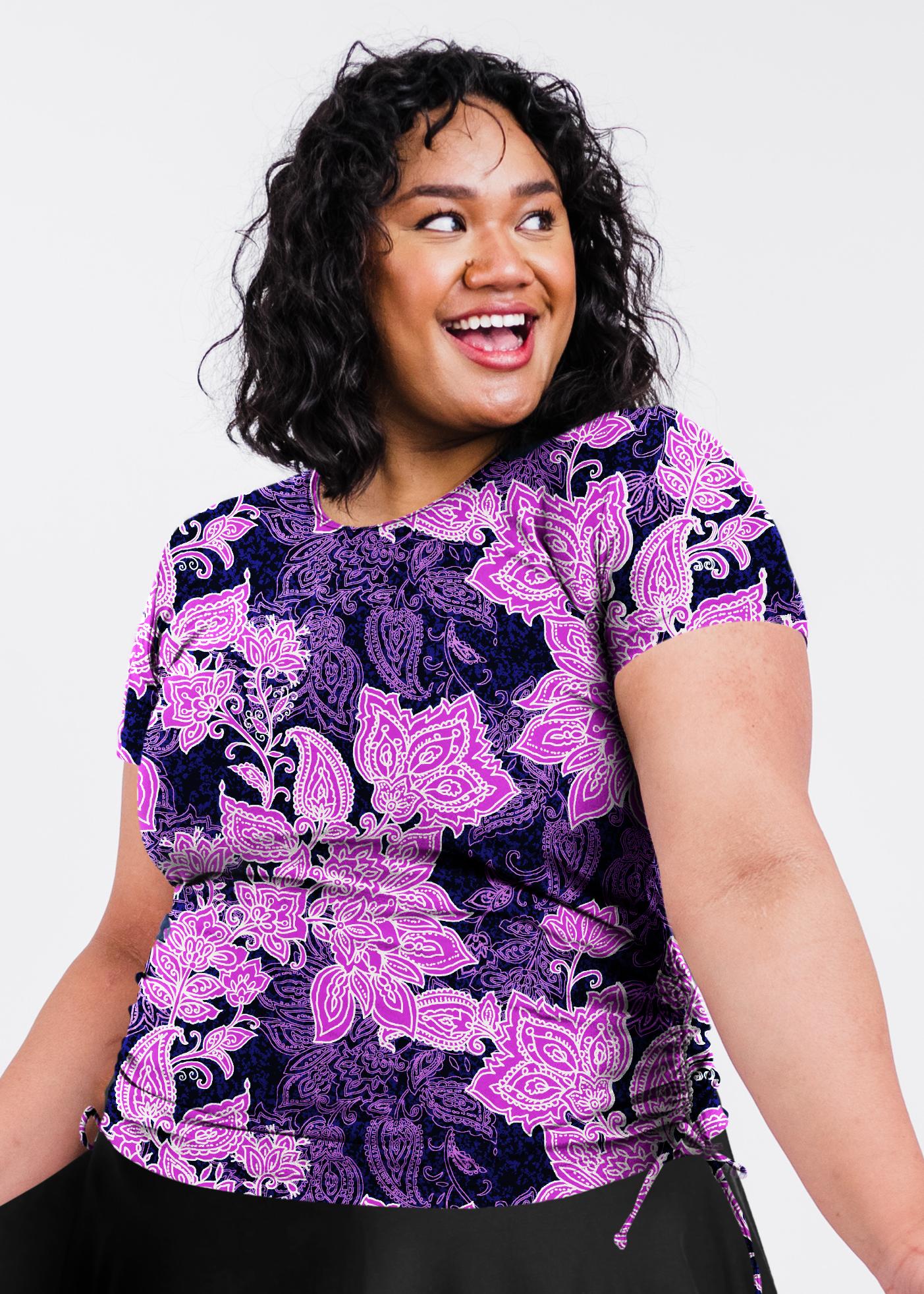 Purple Paisley