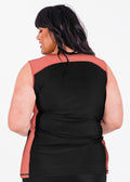 Coral/Black