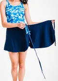 Sarong Wrap Swim Skirt (No Bottom)