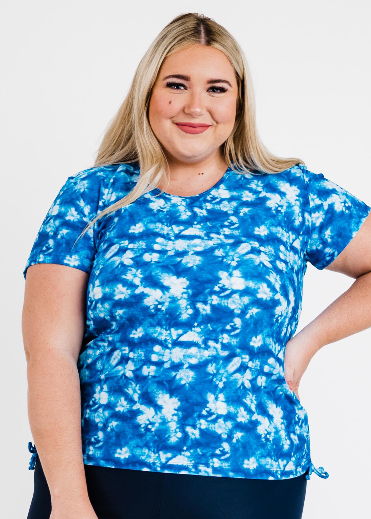 Blue Tie Dye