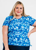 Blue Tie Dye