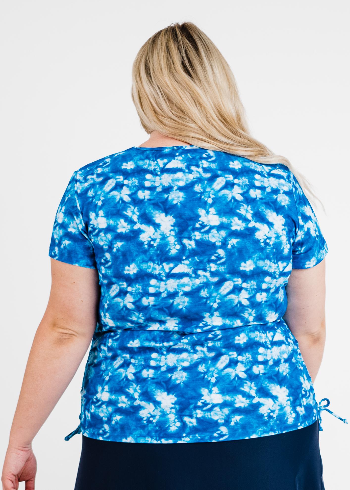 Blue Tie Dye