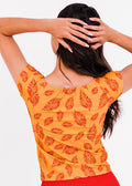 Zoey Crop Swim Top