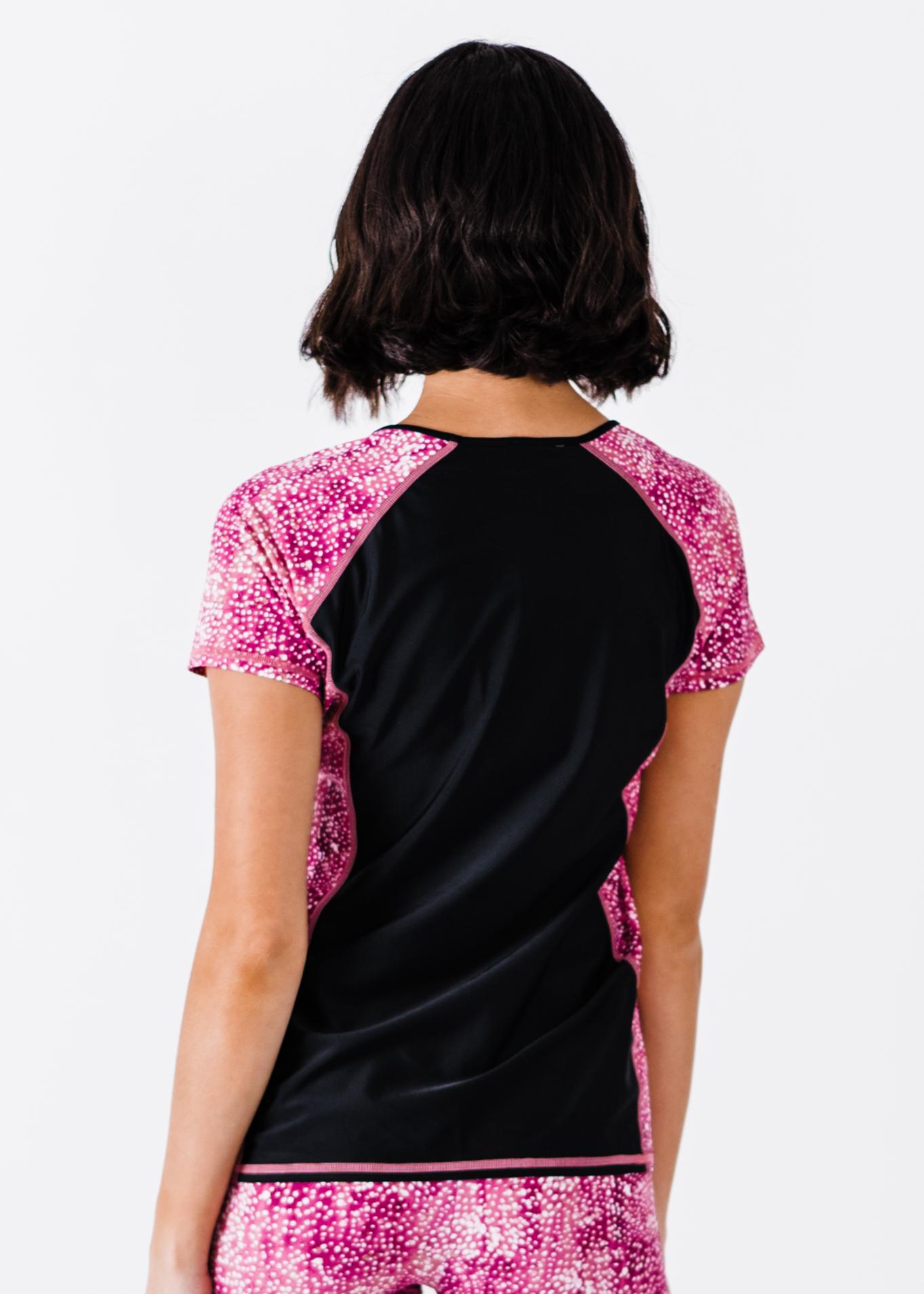 Raspberry Burst/Black