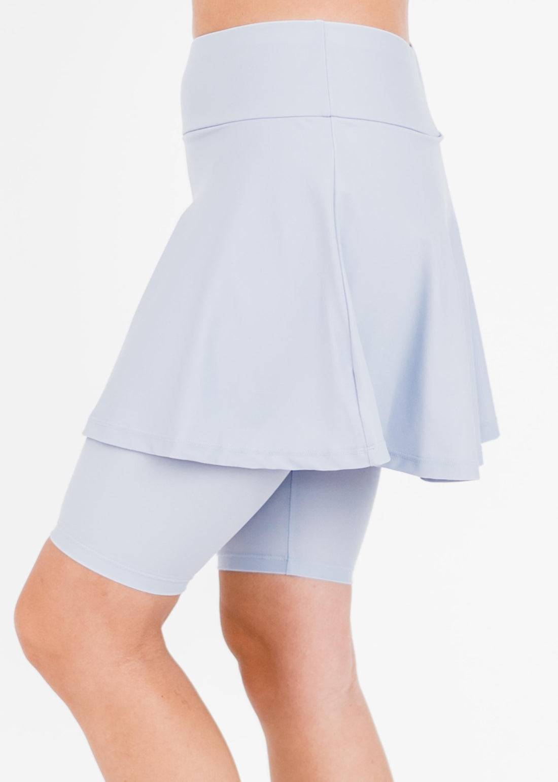 Swim skort. Modest plus size skirt and pants. Womens' modest plus size swim skirt. Excellent sun protection UPF +50