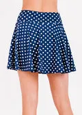Navy Polka Dot