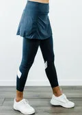 Deep Blue/White