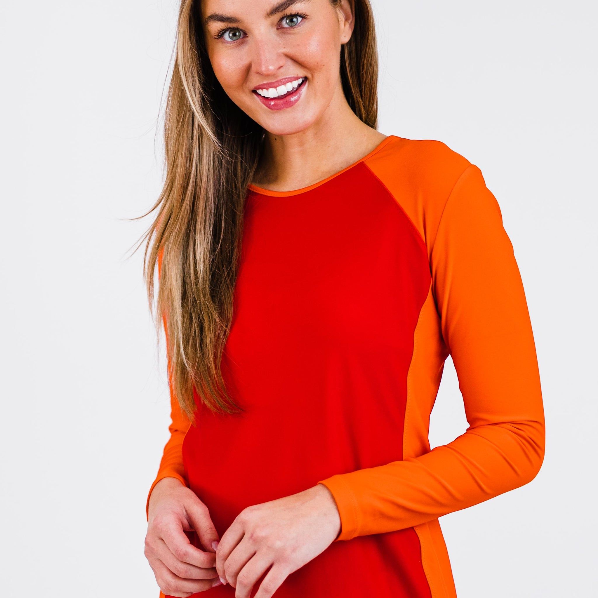Raglan Color Block Rash Guard | Final Sale