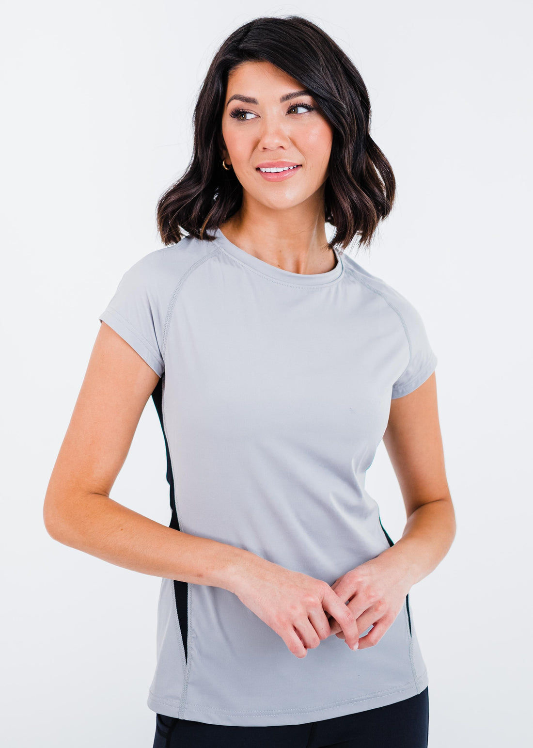 Pro Cap Sleeve Performance Top With Mesh Panels