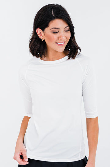 Pro 3/4 Sleeve Performance Top | Final sale