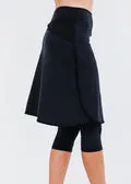 Knee Length Lycra® Sport Skirt with Attached 17