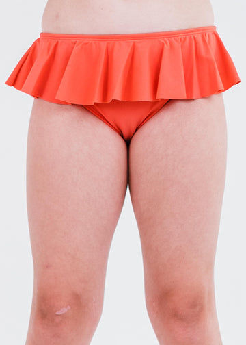 Girl's Ruffled Bikini Bottom
