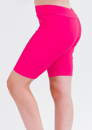 Girl's Long Bike Swim Shorts