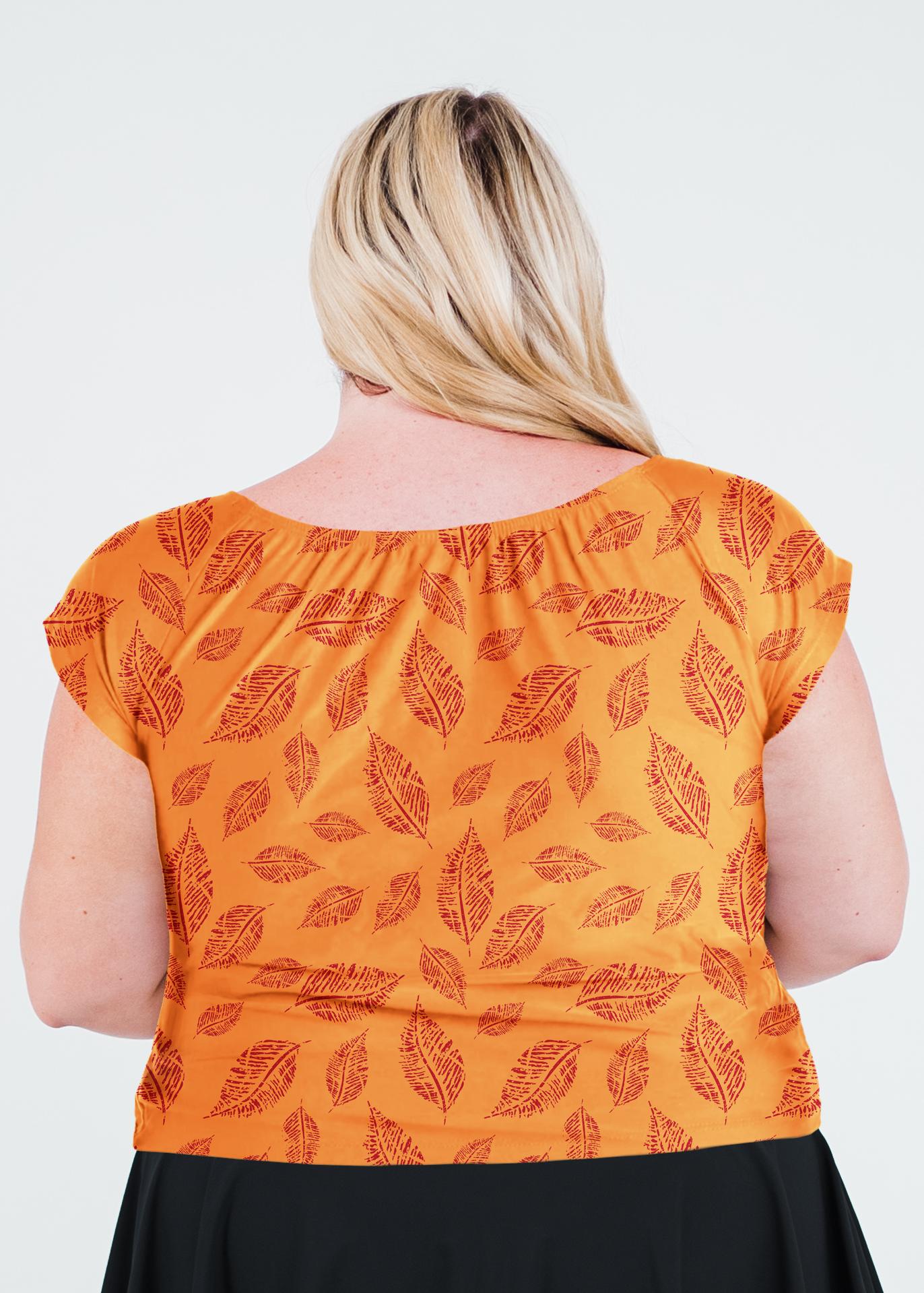 Sandstone Leaf Print