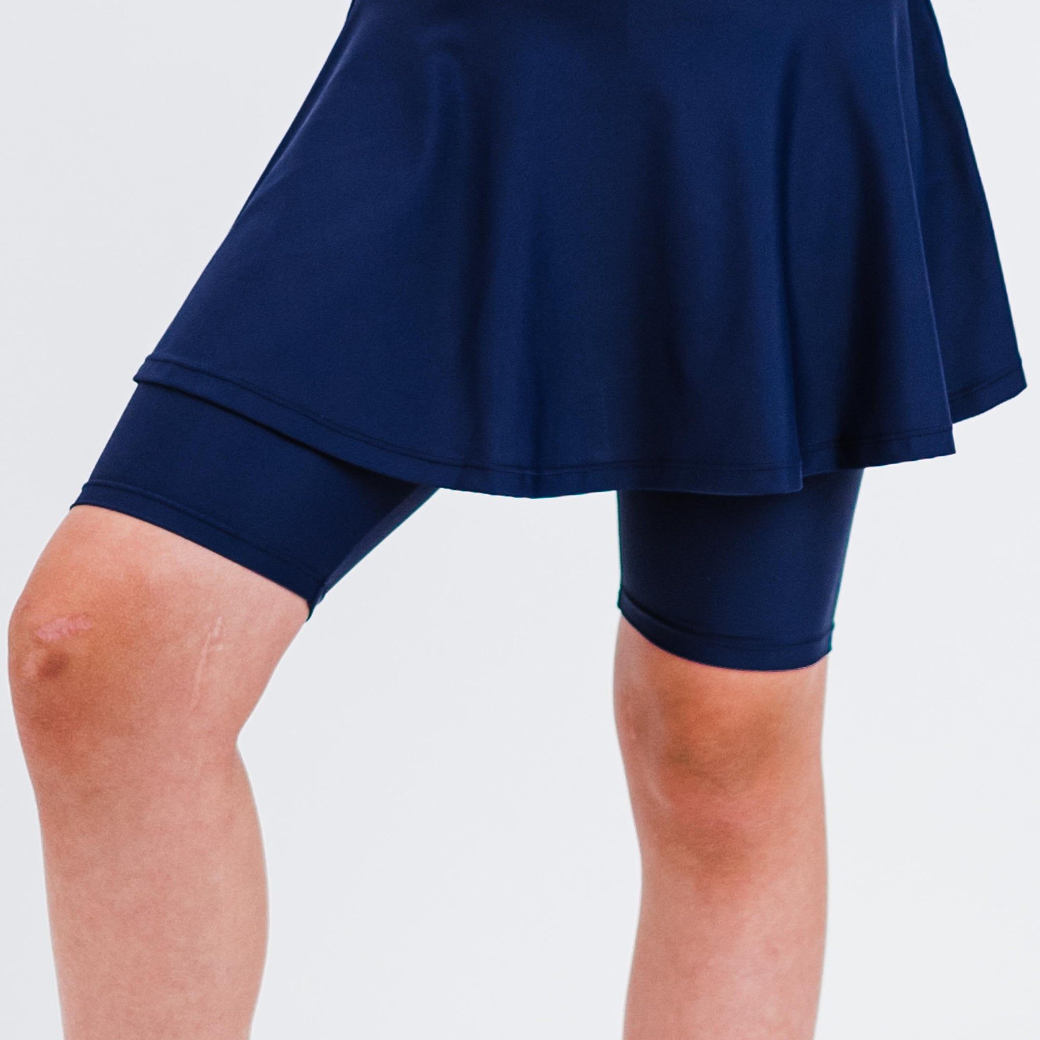 Girls swim skort. Modest skirt and pants. Girl's modest plus size swim skirt. Excellent sun protection UPF +50