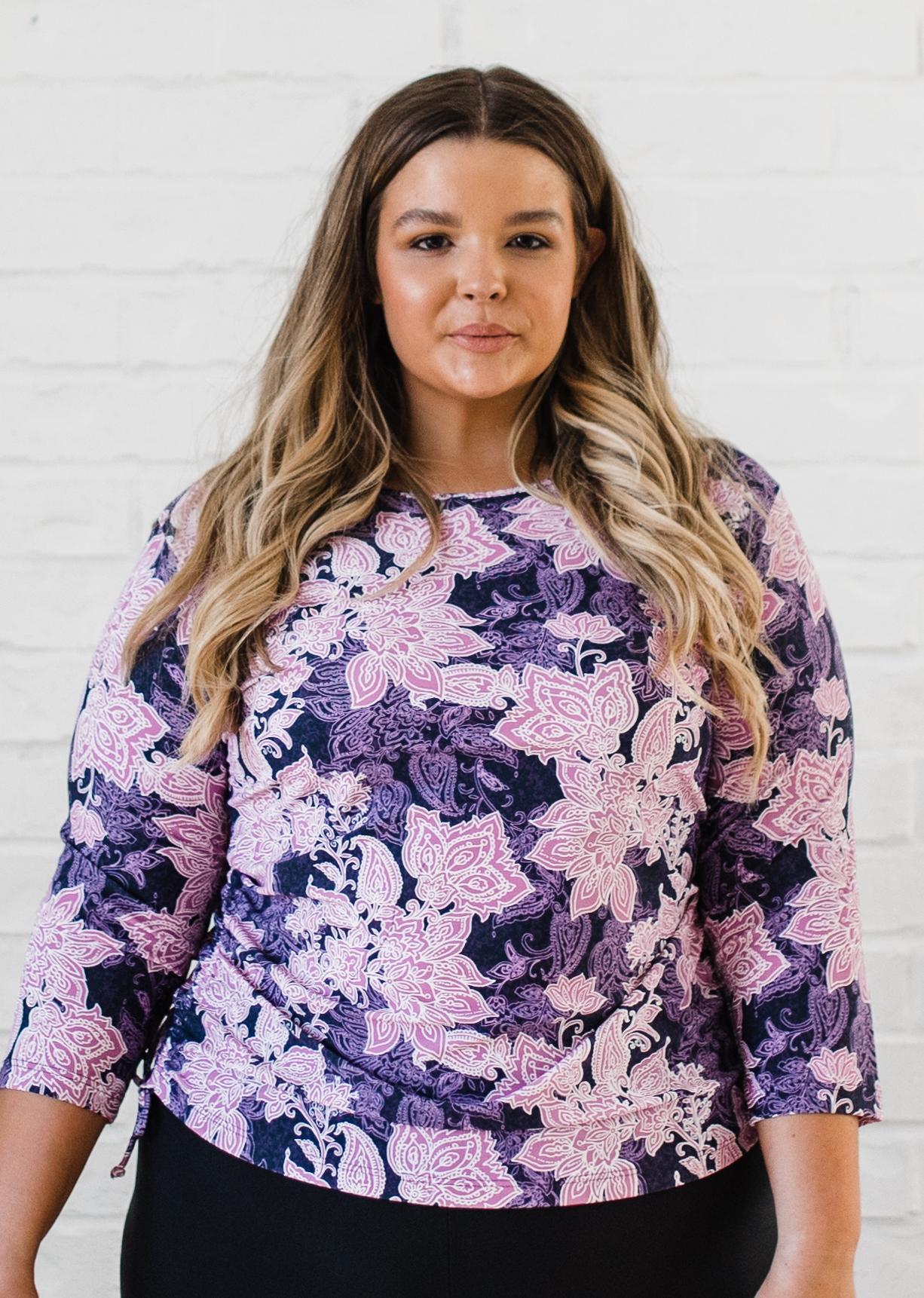 Purple Paisley