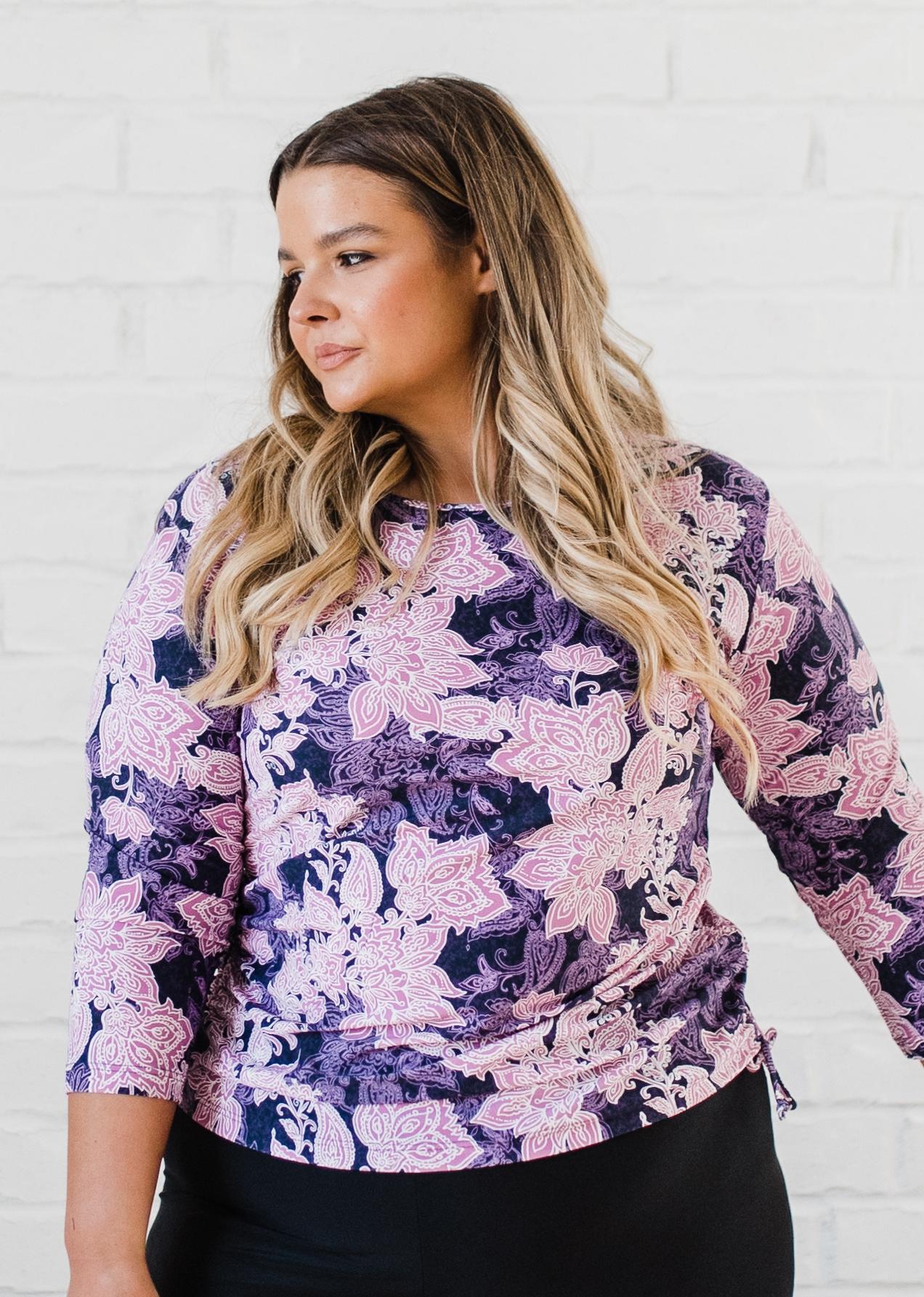 Purple Paisley