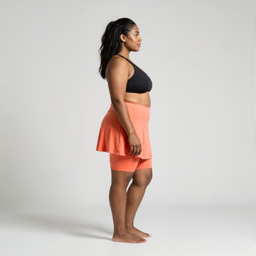 Midi Swim Skort With Bike Shorts | Final Sale