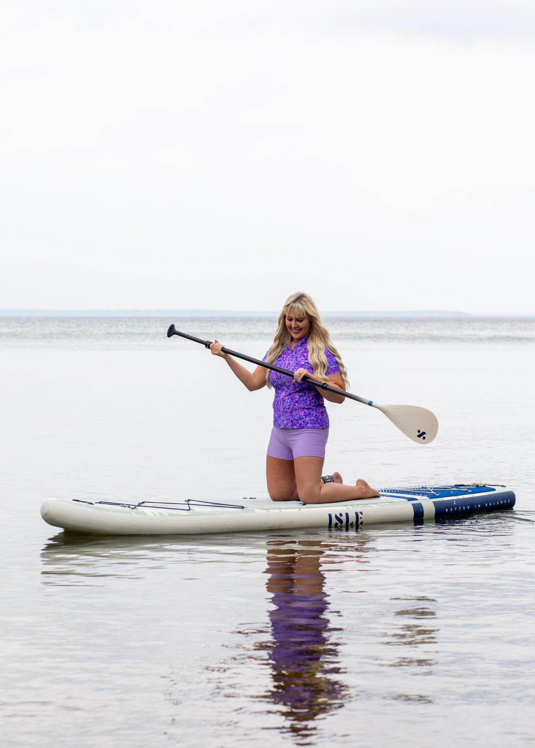 Full-Zip Adele Swim Top