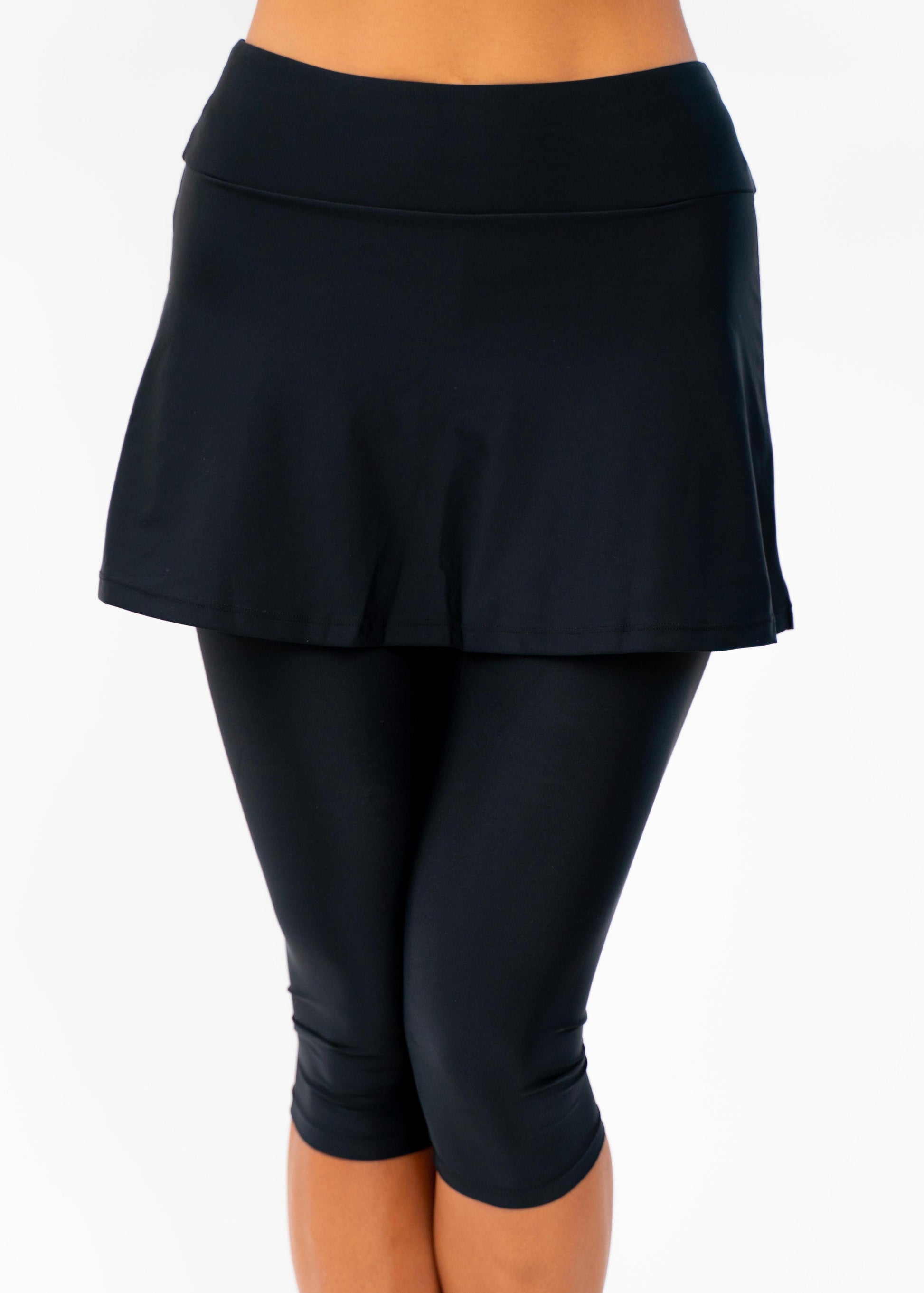 Skirted Swim Capris