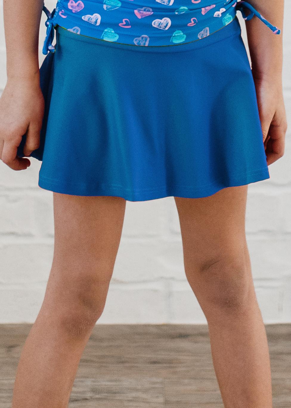 Girl's Short Swim Skort