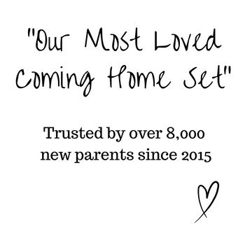 Our most loved coming home set | Trusted by over 8000 news parents since 2015