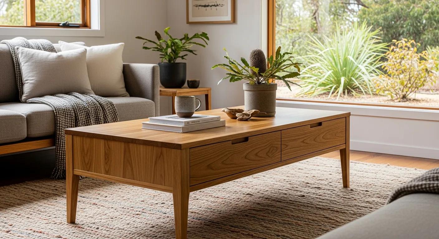 Modern Timber Coffee Tables Australia: Stylish Designs for Sustainable Living