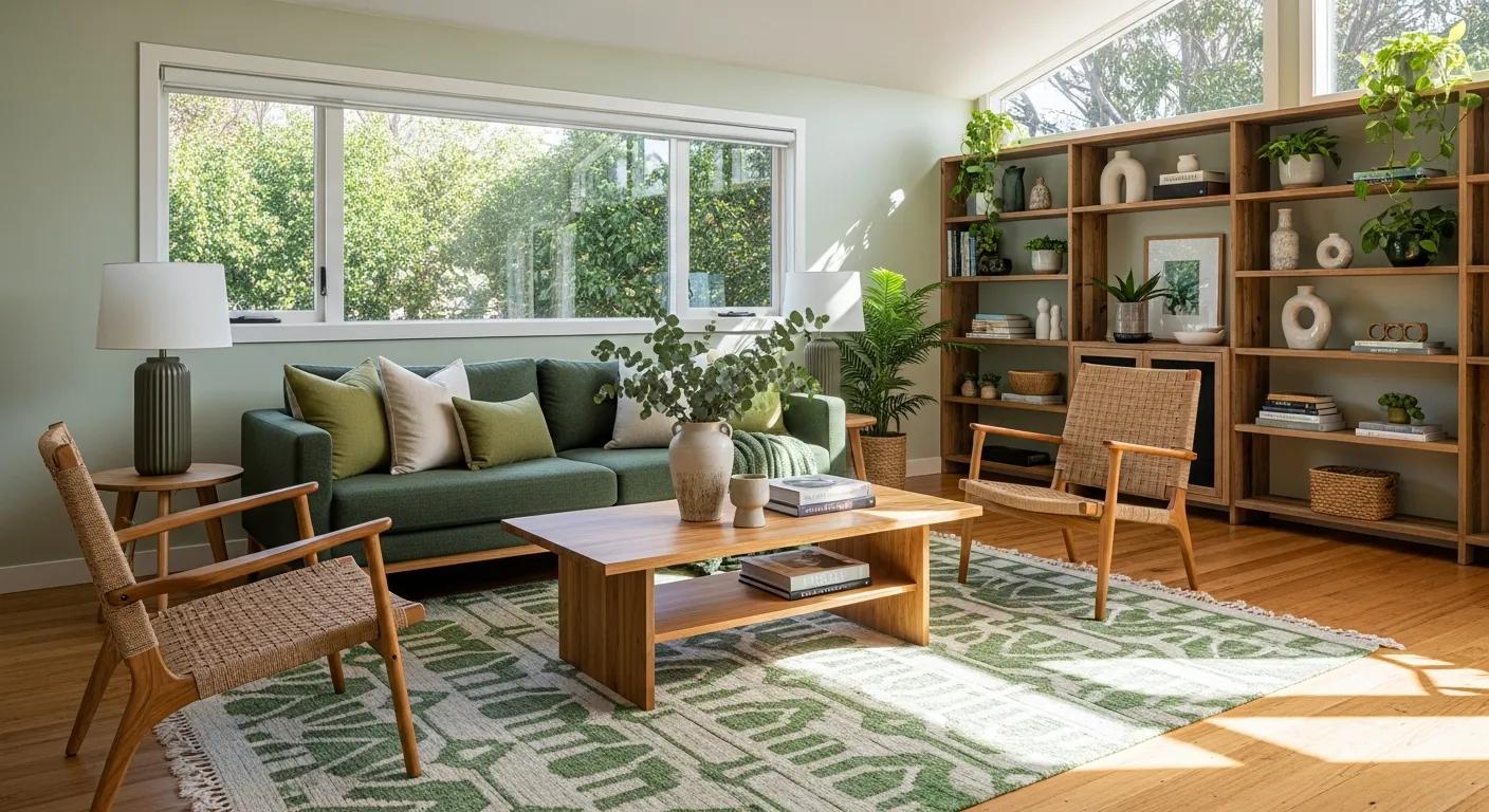 Stunning Green Living Room Furniture Choices: Sustainable and Customisable Options for Australian Homes
