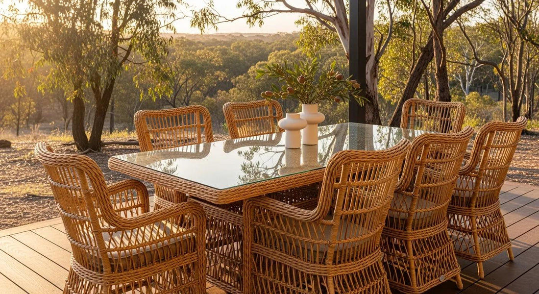 Why Rattan Dining Furniture Is Perfect for Australian Homes: Sustainable, Stylish, and Durable Choices
