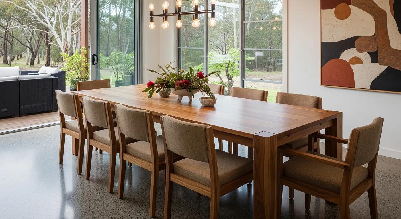 Discover Luxury Timber Dining Furniture for Australian Homes: Premium ...