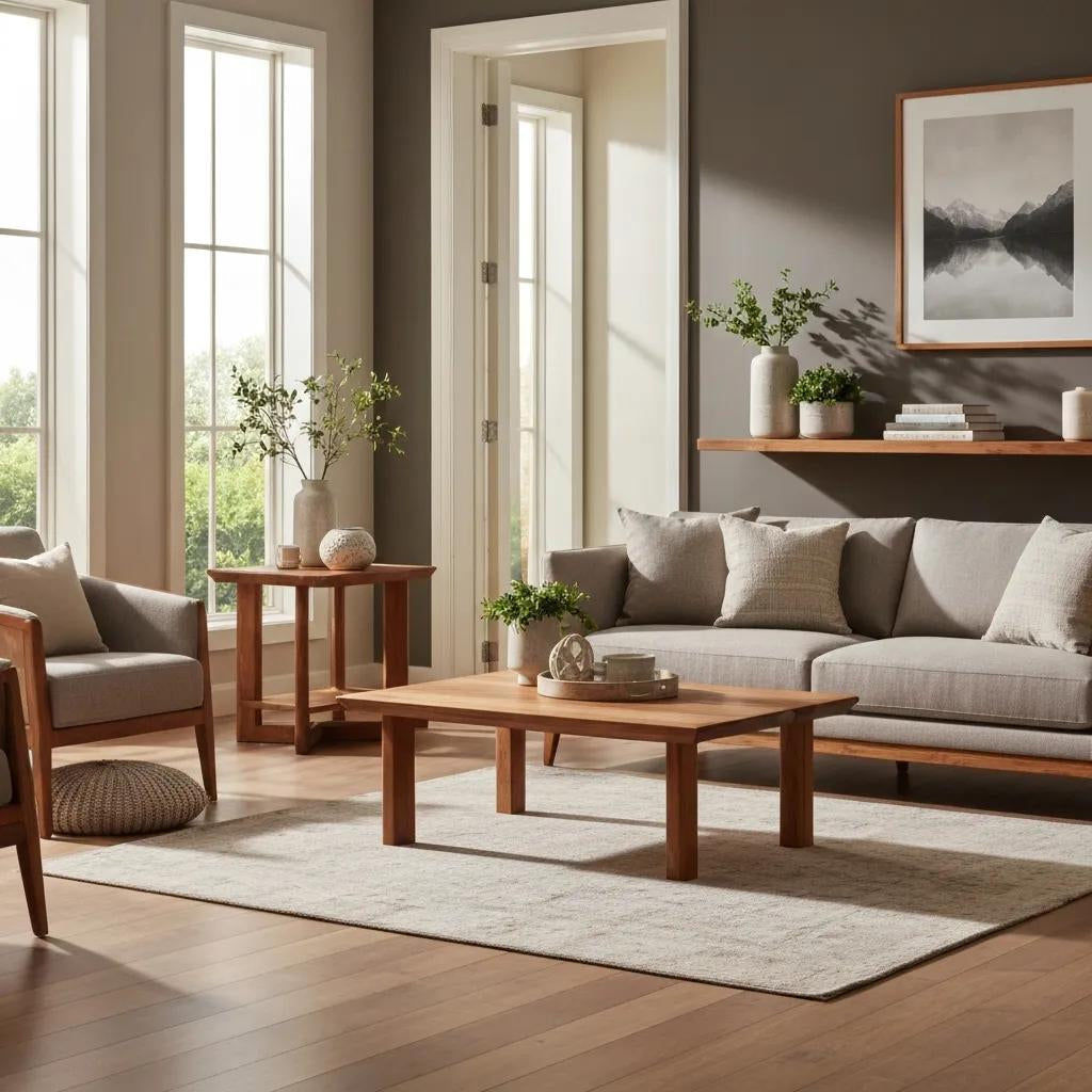 Elegant Chocolate Wood for Modern Living Rooms - Australia