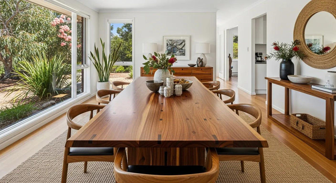 Custom Timber Dining Tables Australia: Create Your Unique Bespoke Piece