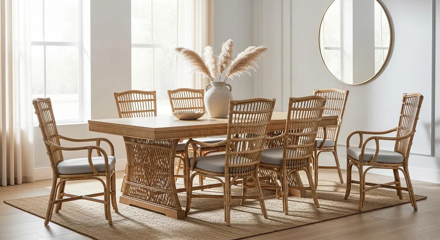 Discover Rattan Dining Furniture Styles for Your Home: A Guide to Stylish and Sustainable Choices