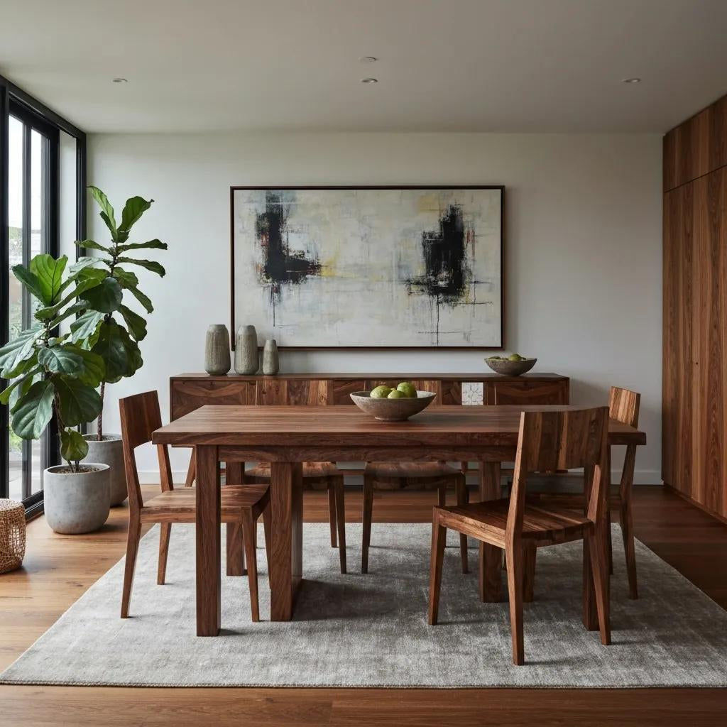 Elevate Your Space with Chocolate Wood Handcrafted Furniture
