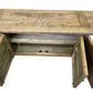 LENNON RUSTIC PROVINCIAL RECYCLED ELM TV UNIT PARQUETRY PATTERN 200 CM - MyChocolateWood
