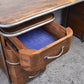 ARTURO SOLID FRUITWOOD/STEEL HOME OFFICE DESK WRITING DESK ART DECO STYLE - MyChocolateWood