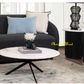 SUKI BOUCLE 3-SEATER ARMCHAIR CHARCOAL - MyChocolateWood