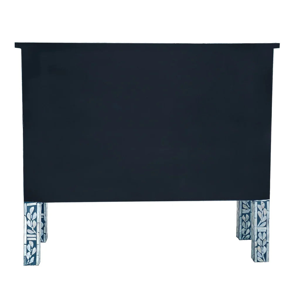 RADIANCE MOTHER OF PEARL HAND MADE SWIRL CHEST OF 2 DRAWERS - MyChocolateWood