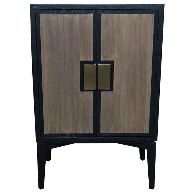 CHIKO VINTAGE STYLE 2-DOOR CABINET CUPBOARD BUFFET - MyChocolateWood
