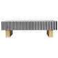 ENIGMA VORTEX NOIR MOTHER OF PEARL HAND INLAY COFFEE TABLE - MyChocolateWood