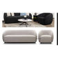 SUKI BOUCLE 3-SEATER ARMCHAIR QUARTZ - MyChocolateWood
