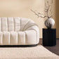 MADELEY 2.5-SEATER CHENILLE SOFA CREAM - MyChocolateWood