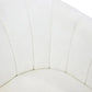 WINTHROP SWIVEL ARMCHAIR CHAIR/OCCASIONAL IVORY CHENILLE - MyChocolateWood