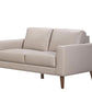 THORNA 2-SEATER REAL LEATHER SOFA WHEAT