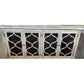 REINA GREYWASHED RECYCLED TIMBER/HERITAGE METAL 4-DOOR BUFFET/SIDEBOARD - MyChocolateWood