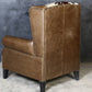 ABE HAND MADE COWHIDE & GENUINE LEATHER ARMCHAIR - MyChocolateWood
